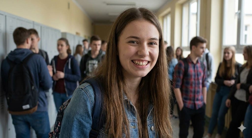 Zdjęcie przed zabiegiem - Zuzia, lat 18